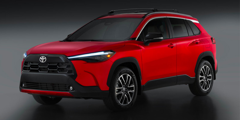 red toyota corolla cross 2026