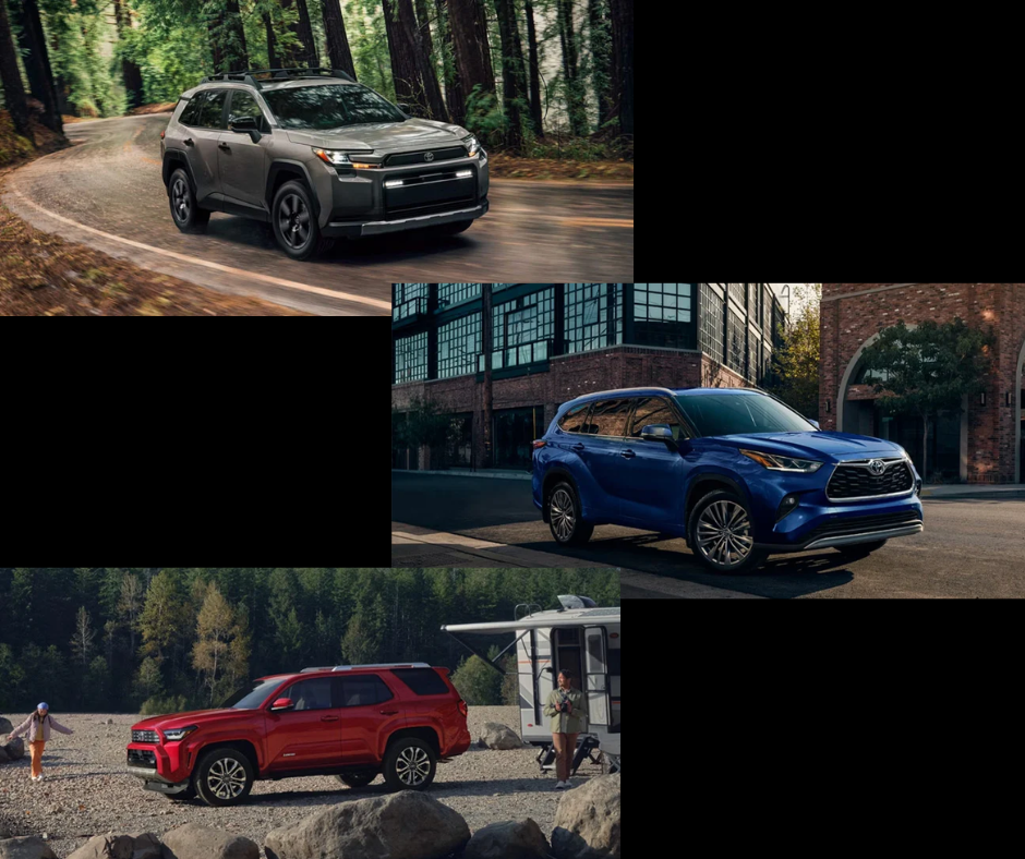 2026 toyota rav4 vs highlander vs 4runner
