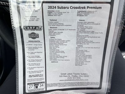 2024 Subaru Crosstrek Premium