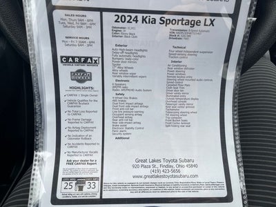 2024 Kia Sportage LX