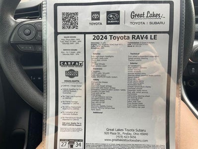 2024 Toyota RAV4 LE
