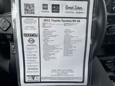 2021 Toyota Tacoma SR V6
