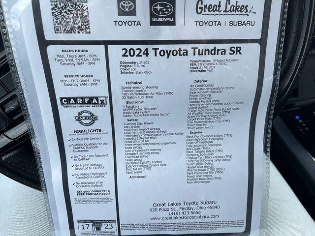 2024 Toyota TUNDRA 4X4 SR