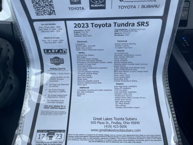 2023 Toyota Tundra SR5 - Photo 27