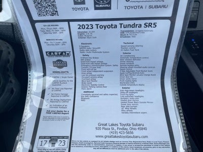 2023 Toyota Tundra SR5