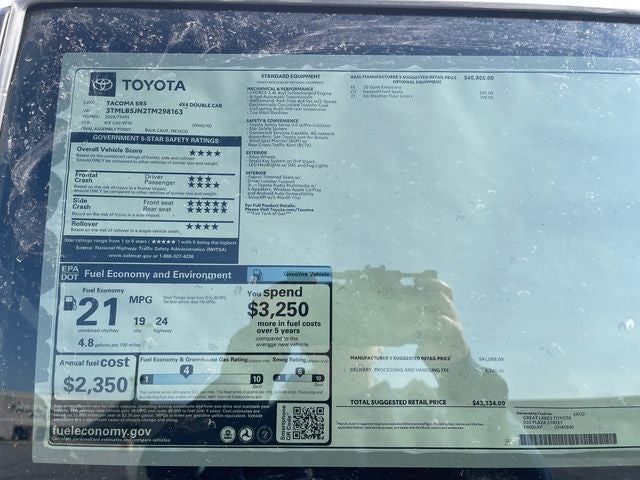 2026 Toyota Tacoma SR5