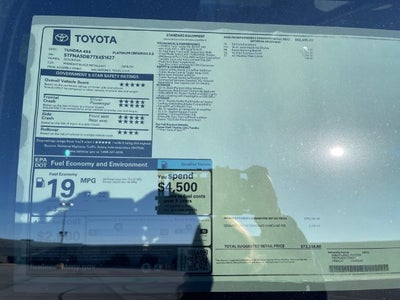 2026 Toyota Tundra Platinum