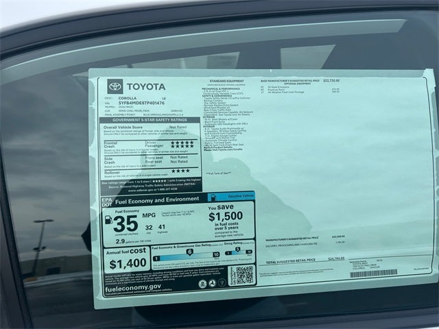 2026 Toyota Corolla LE