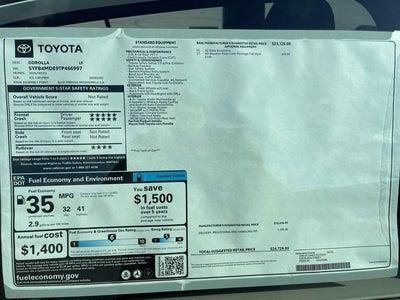 2026 Toyota Corolla LE