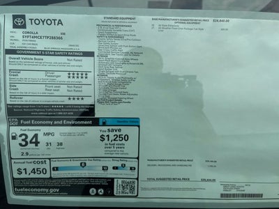 2026 Toyota Corolla XSE