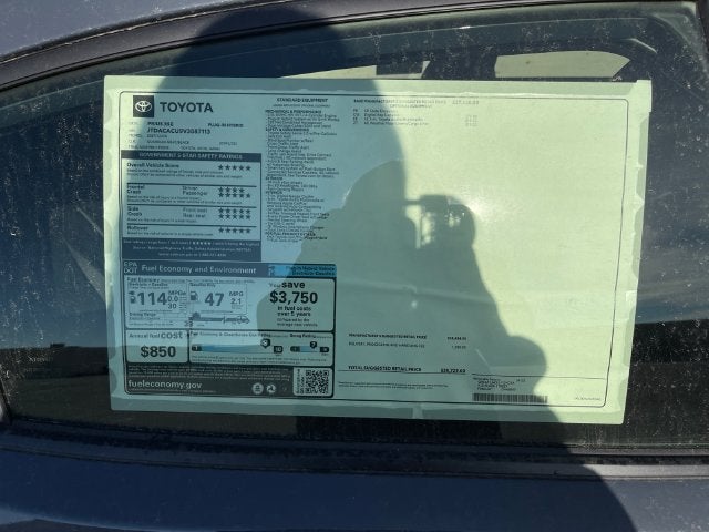 2027 Toyota Prius Plug-in Hybrid XSE