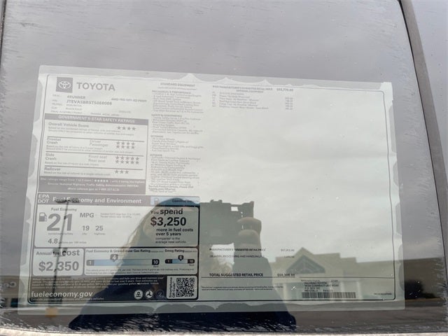 2026 Toyota 4Runner TRD Off-Road Premium