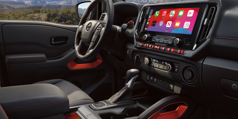 2026 Nissan Frontier interior technology and safety features