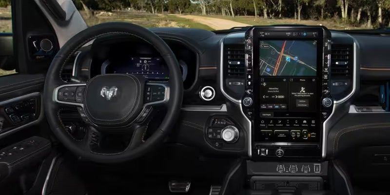 2026 Ram 1500 interior technology features