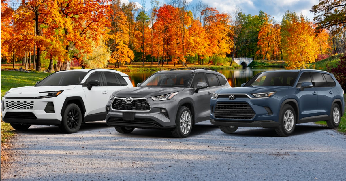 2026 toyota rav4, highlander and grand highlander