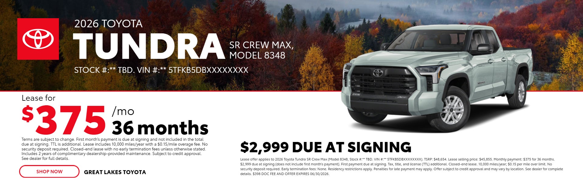 Tundra Offer